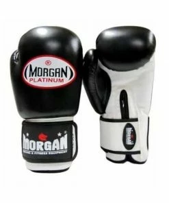 Morgan V2 Platinum Leather Sparring Gloves 10-12-14-16oz