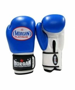 Morgan V2 Platinum Leather Sparring Gloves 10-12-14-16oz