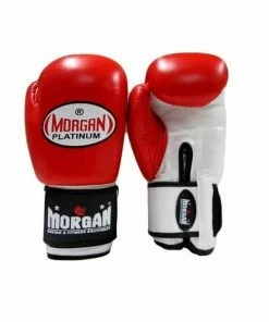 Morgan V2 Platinum Leather Sparring Gloves 10-12-14-16oz
