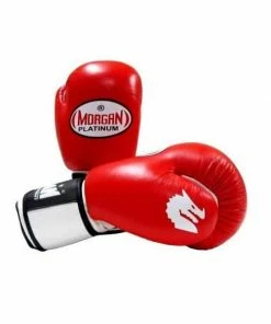Morgan V2 Platinum Leather Sparring Gloves 10-12-14-16oz