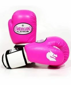 Morgan V2 Platinum Leather Sparring Gloves 10-12-14-16oz