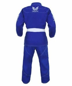 Morgan Dragon V2 450gsm BJJ Gi - IBJJF Approved (Blue) + Belt & Storage Bag MARTIAL ARTS