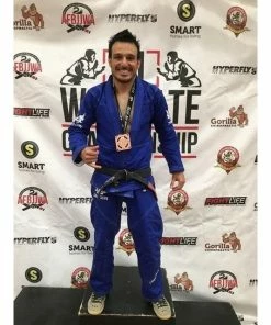 Morgan Dragon V2 450gsm BJJ Gi - IBJJF Approved (Blue) + Belt & Storage Bag MARTIAL ARTS