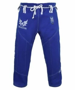 Morgan Dragon V2 450gsm BJJ Gi - IBJJF Approved (Blue) + Belt & Storage Bag MARTIAL ARTS