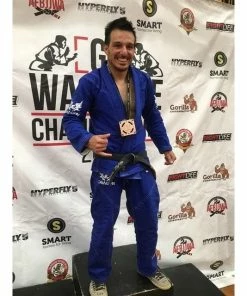 Morgan Dragon V2 450gsm BJJ Gi - IBJJF Approved (Blue) + Belt & Storage Bag MARTIAL ARTS