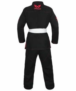 Morgan Dragon V2 450gsm BJJ Gi - IBJJF Approved (Black) + Belt & Storage Bag 12 Morgan Dragon V2 450gsm BJJ Gi - IBJJF Approved (Black) + Belt & Storage Bag