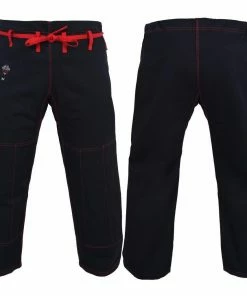 Morgan Dragon Fight Wear Competition BJJ Pants (Black) IBJJF APPROVED Gis
