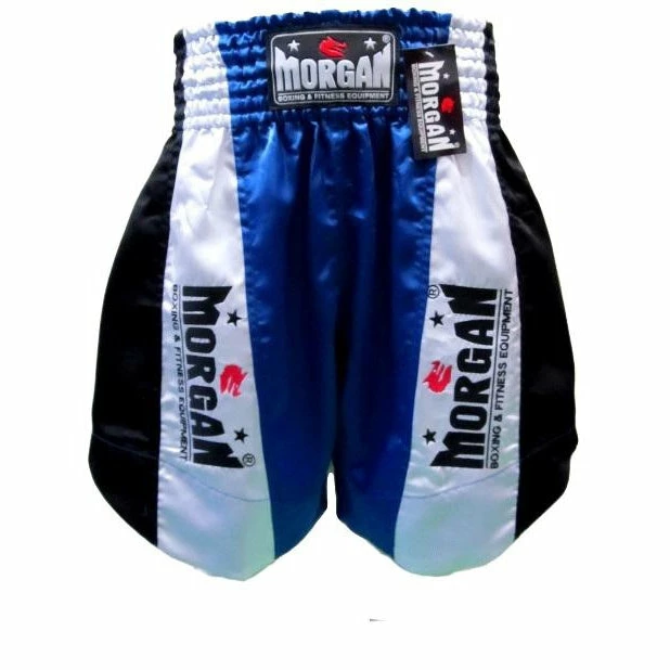 Morgan Elite Pro Boxing Shorts Deluxe Heavy Satin Red Blue 5 Morgan Elite Pro Boxing Shorts Deluxe Heavy Satin Red Blue