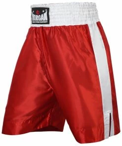 BOXING / MUAY THAI / MMA Morgan Boxing Shorts Heavy Satin Red Blue Black