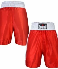 BOXING / MUAY THAI / MMA Morgan Boxing Shorts Heavy Satin Red Blue Black