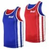 BOXING / MUAY THAI / MMA Morgan Reversible Boxing Singlet Red / Blue OFFICIAL NSW Uniform 1 BOXING / MUAY THAI / MMA Morgan Reversible Boxing Singlet Red / Blue OFFICIAL NSW Uniform