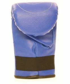 Mani Blue Leatherette Bag Mitts Training Gloves