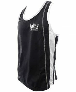 PUNCH Durable Competition Boxing Gym Singlet ( Sizes XS - S - M - L - XL )