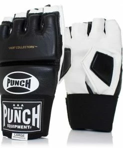 BOXING / MUAY THAI / MMA PUNCH Debt Collectors MMA Mitts Bag Cut Finger Training Gloves