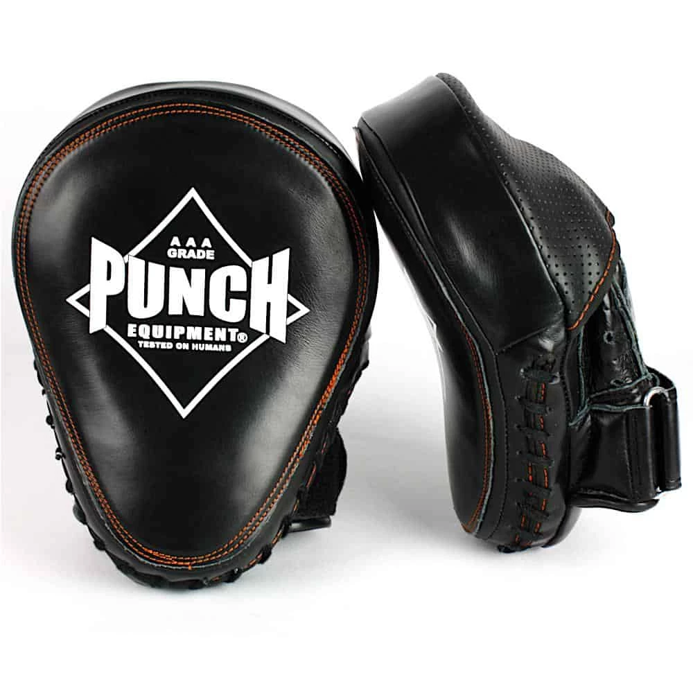 PUNCH Black Diamond Classic Leather Focus Pads 3 PUNCH Black Diamond Classic Leather Focus Pads