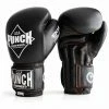 BOXING / MUAY THAI / MMA PUNCH Black Diamond Muay Thai Leather Boxing Gloves