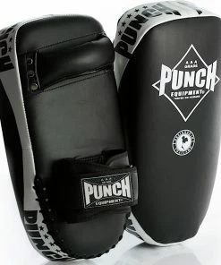 BOXING / MUAY THAI / MMA Punch Black Diamond PRECISION Muay Thai Pads - Black