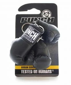 PUNCH Mini Boxing Gloves Key Ring Chain Pack