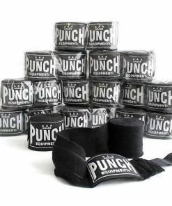 BOXING / MUAY THAI / MMA 10x PUNCH AAA Stretch Boxing Handwraps 4M Bulk Pack