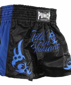 Punch Tested On Humans Muay Thai Shorts Blue/Green/Red/Black High Quality 15 Punch Tested On Humans Muay Thai Shorts Blue/Green/Red/Black High Quality