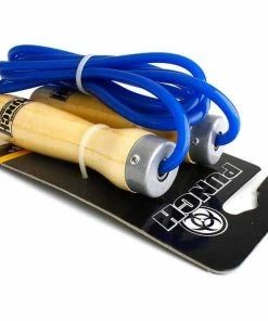 PUNCH Blue 8/9ft Ball Bearing Skipping Rope Cardio Training FUNCTIONAL FITNESS