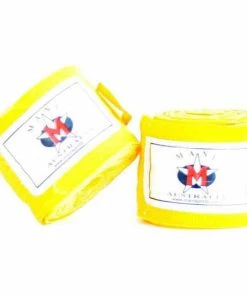 MANI 4m Hand Wrap Elastic Stretchy [Black/Red/Blue/Yellow] MBW-102 BOXING / MUAY THAI / MMA