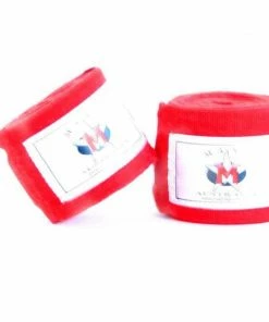 MANI 4m Hand Wrap Elastic Stretchy [Black/Red/Blue/Yellow] MBW-102 BOXING / MUAY THAI / MMA