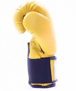 Mani Yellow S. Leather Boxing Gloves [10oz 12oz 16oz] Sparring Training