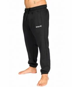 Braus Track Sweat Pants 100% Cotton Unisex – Black