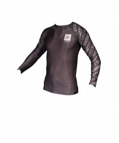 Braus Roger Gracie Rash Guard Long Sleeve - Black Gis