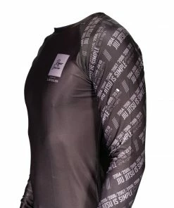 Braus Roger Gracie Rash Guard Long Sleeve - Black Gis
