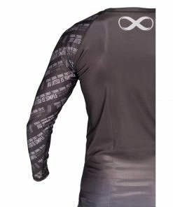 Braus Roger Gracie Rash Guard Long Sleeve - Black Gis