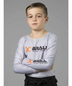 Braus Rash Guard Long Sleeve - Kids Gis