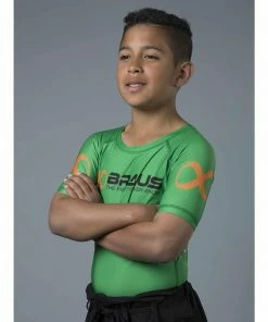 Braus Rash Guard Short Sleeve - Kids