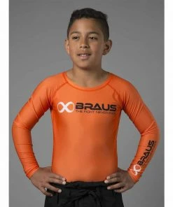 Braus Rash Guard Long Sleeve - Kids Gis