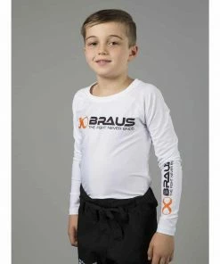 Braus Rash Guard Long Sleeve - Kids Gis