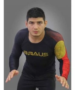 Braus Rash Guard Long Sleeve - Flags Gis