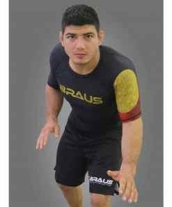 Gis Braus Rash Guard Short Sleeve - Flags