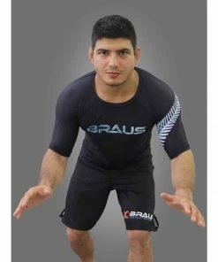 Gis Braus Rash Guard Short Sleeve - Flags