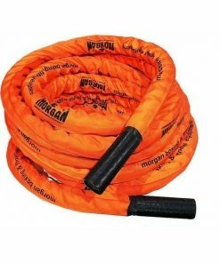 Morgan 15m X 50mm Indoor / Outdoor Strength Battle Rope - Orange