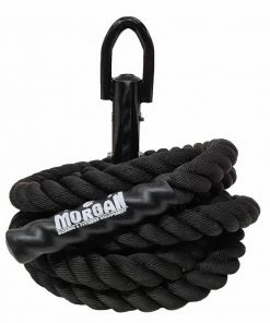 Morgan 7Mx38MM Climbing Rope W/ Eyelet For Sled Pro Commercial Grade