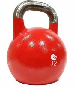 FUNCTIONAL FITNESS Morgan Competition Grade Steel Kettlebells 8/10/12/16/20/24/28/32kg Pro CF-25