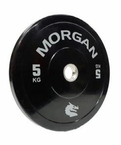 MORGAN 5KG Olympic Bumper Weight Plates Gym Set (PAIR) 2x 5KG WEIGHTLIFTING