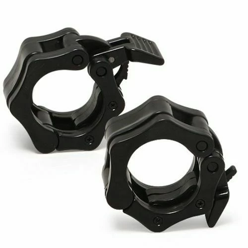 Morgan 50mm Olympic Barbell Snap Latch Collar (Pair) - Black WEIGHTLIFTING 3 Morgan 50mm Olympic Barbell Snap Latch Collar (Pair) - Black WEIGHTLIFTING