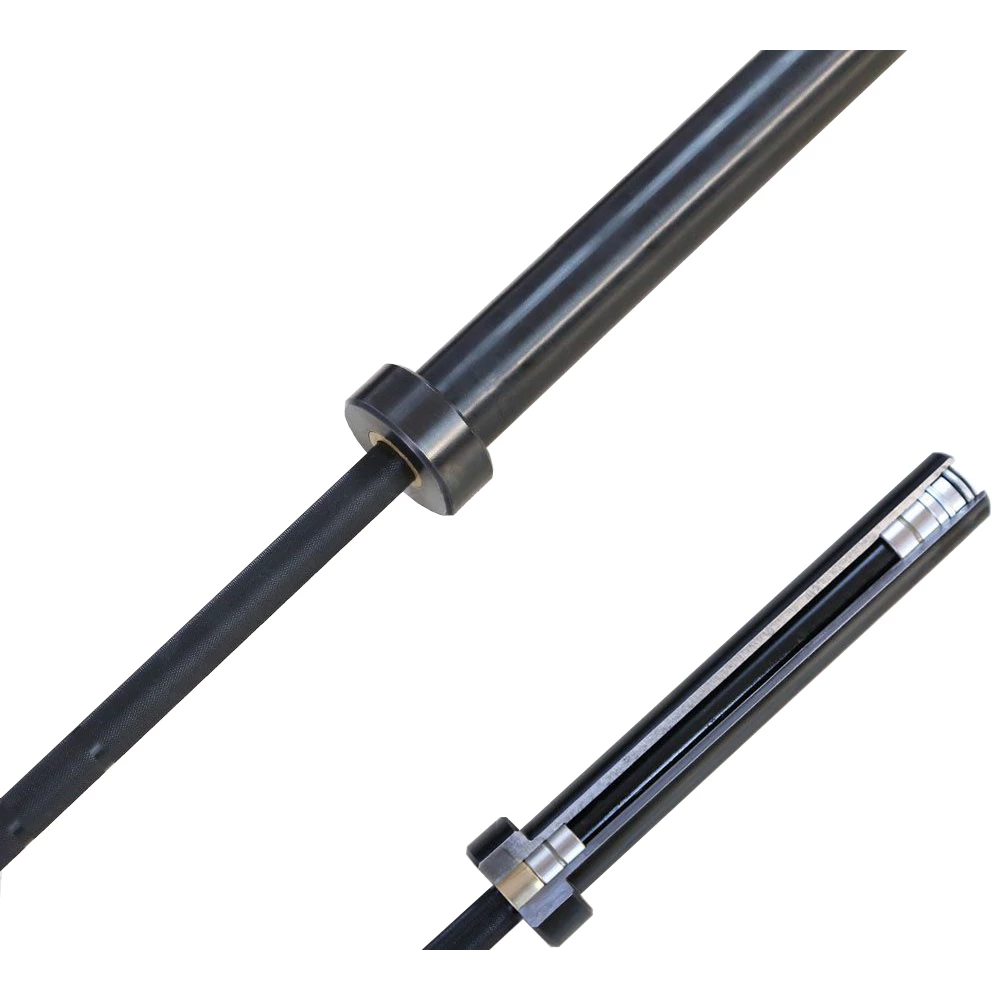 20kg Morgan Black Harden Chrome Olympic Barbell - 680kg Max Capacity 3 20kg Morgan Black Harden Chrome Olympic Barbell - 680kg Max Capacity