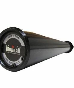 20kg Morgan Black Harden Chrome Olympic Barbell - 680kg Max Capacity 10 20kg Morgan Black Harden Chrome Olympic Barbell - 680kg Max Capacity