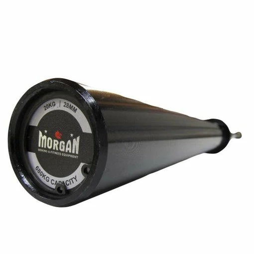 20kg Morgan Black Harden Chrome Olympic Barbell - 680kg Max Capacity 6 20kg Morgan Black Harden Chrome Olympic Barbell - 680kg Max Capacity