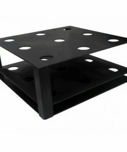 WEIGHTLIFTING Morgan V2 Olympic 9 Bar Holder 50cm X 50cm - Black