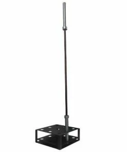 WEIGHTLIFTING Morgan V2 Olympic 9 Bar Holder 50cm X 50cm - Black 7 WEIGHTLIFTING Morgan V2 Olympic 9 Bar Holder 50cm X 50cm - Black