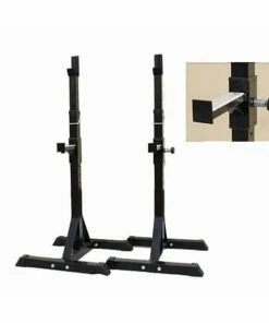 Morgan Portable Light Weight 2pcs Squat Rack Bench Rack Weightlifting